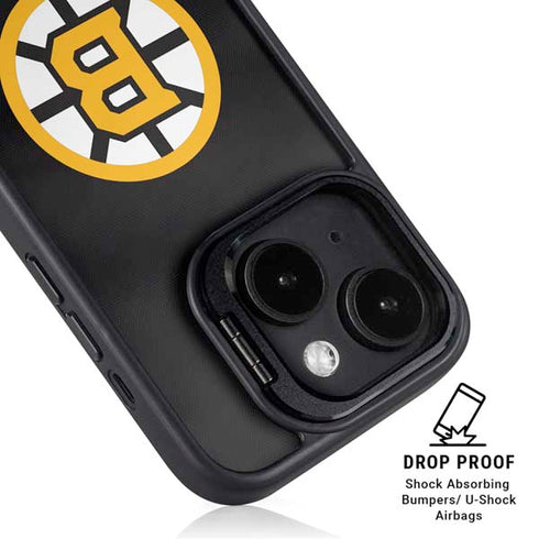 NHL Boston Bruins Jersey iPhone 15 Plus Kickstand Case
