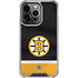 NHL Boston Bruins Jersey iPhone 15 Pro Clear Case