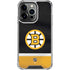 NHL Boston Bruins Jersey iPhone 15 Pro Max Clear Case