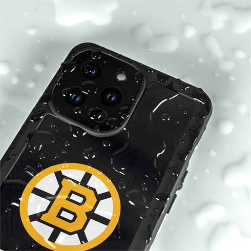NHL Boston Bruins Jersey iPhone 15 Pro Waterproof Case