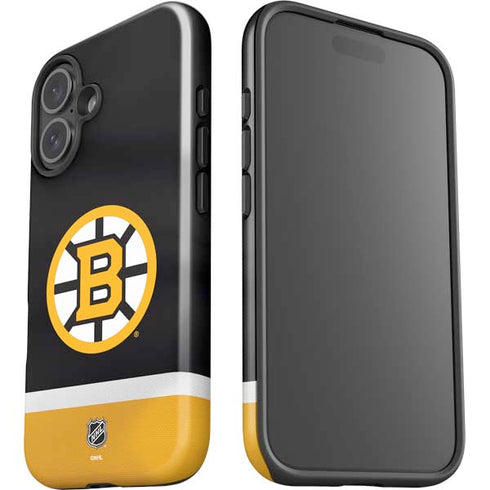 NHL Boston Bruins Jersey iPhone 16 Impact Case