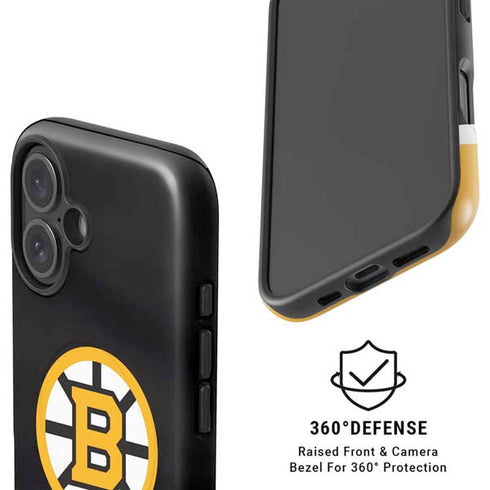 NHL Boston Bruins Jersey iPhone 16 Magsafe Impact Case