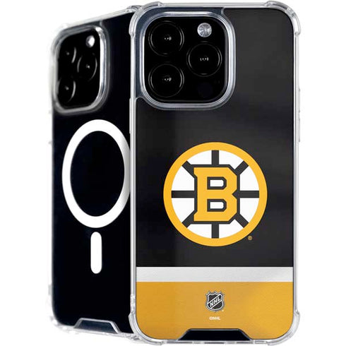 NHL Boston Bruins Jersey iPhone 16 Pro MagSafe Case