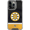 NHL Boston Bruins Jersey iPhone 16 Pro Max Clear Case