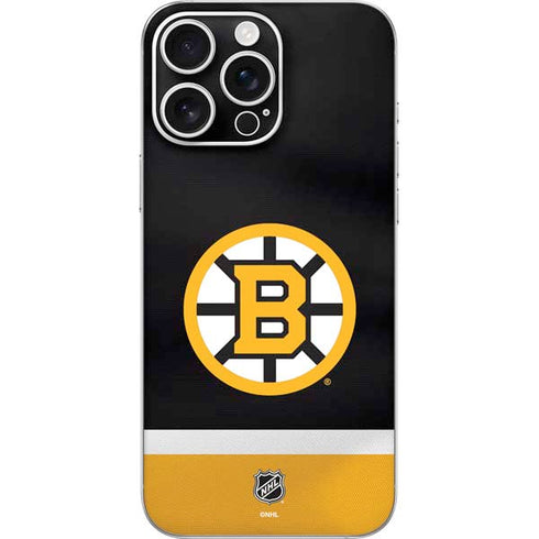 NHL Boston Bruins Jersey iPhone 16 Pro Max Skin