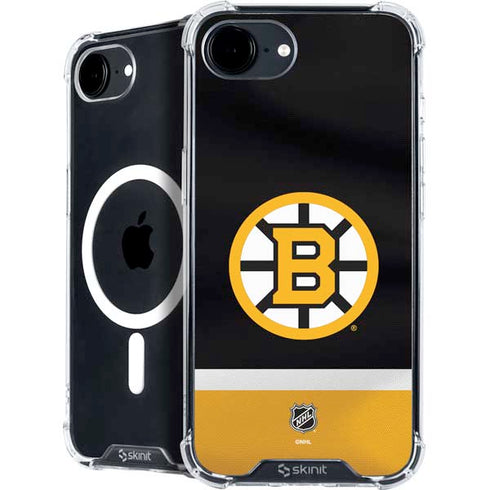 NHL Boston Bruins Jersey iPhone 16e MagSafe Case