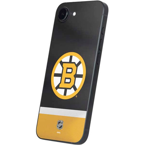 NHL Boston Bruins Jersey iPhone 16e Skin