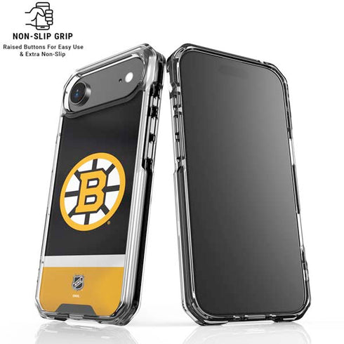 NHL Boston Bruins Jersey iPhone 17 Air Clear Case