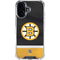 NHL Boston Bruins Jersey iPhone 17 Clear Case