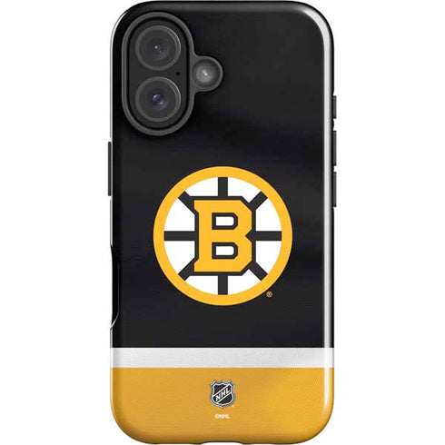 NHL Boston Bruins Jersey iPhone 17 Impact Case