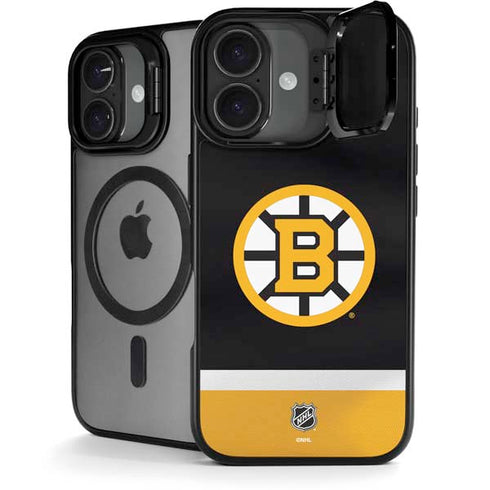 NHL Boston Bruins Jersey iPhone 17 Kickstand Case