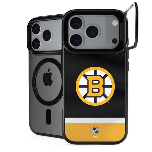 NHL Boston Bruins Jersey iPhone 17 Pro Max Kickstand Case