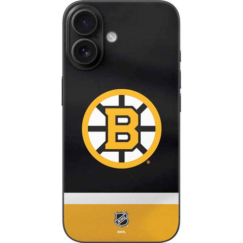 NHL Boston Bruins Jersey iPhone 17 Skin