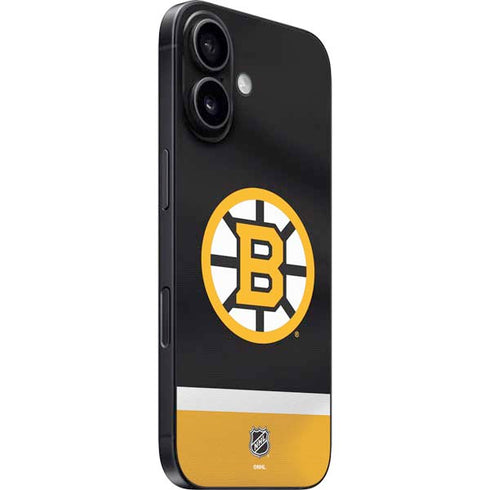 NHL Boston Bruins Jersey iPhone 17 Skin