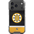 NHL Boston Bruins Jersey iPhone 18 Pro Clear Case