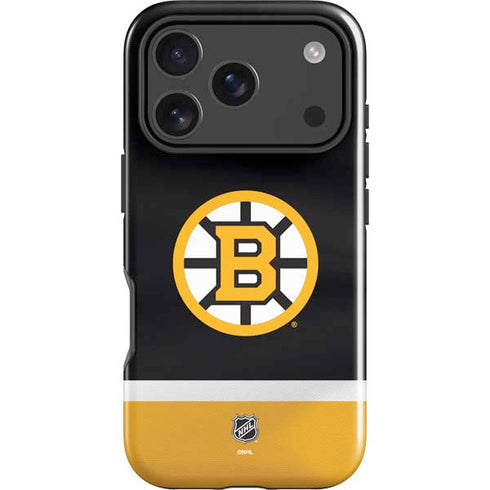 NHL Boston Bruins Jersey iPhone 18 Pro Max Impact Case