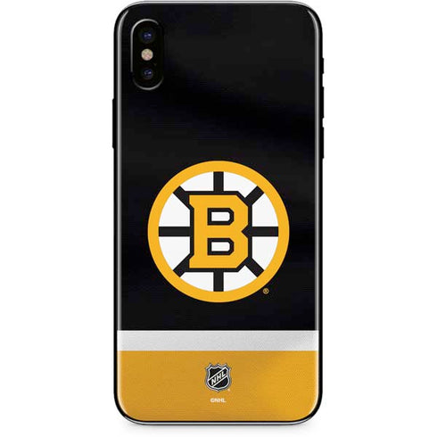NHL Boston Bruins Jersey iPhone XS Skin