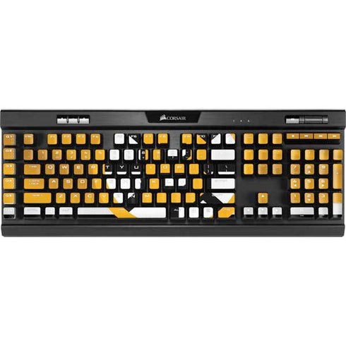 NHL Boston Bruins Jersey K95 RGB PLATINUM Mechanical Gaming Keyboard Skin