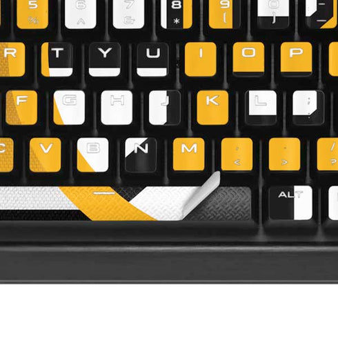 NHL Boston Bruins Jersey K95 RGB PLATINUM Mechanical Gaming Keyboard Skin