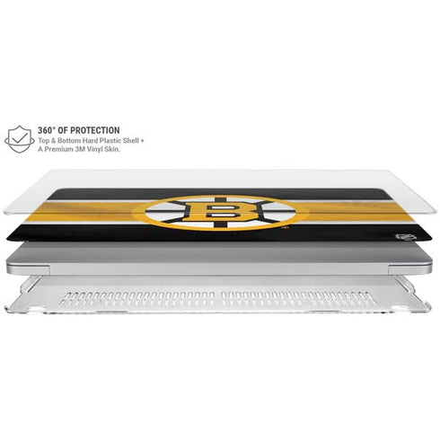 NHL Boston Bruins Jersey MacBook Air 15in (2023-2025) Case plus Skin