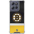 NHL Boston Bruins Jersey Moto G Play 5G (2025) Clear Case