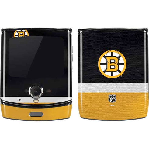NHL Boston Bruins Jersey Motorola RAZR Skin
