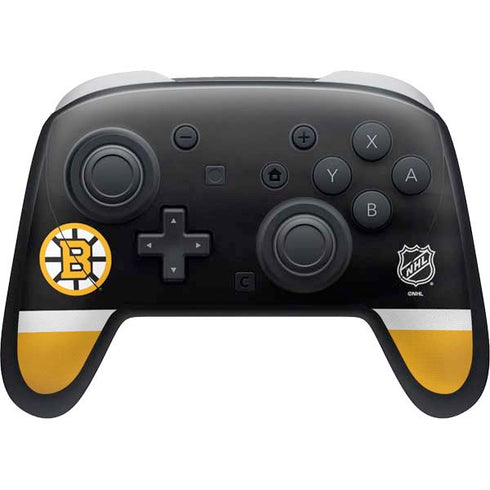 NHL Boston Bruins Jersey Nintendo Switch 2 (2025) Pro Controller Skin
