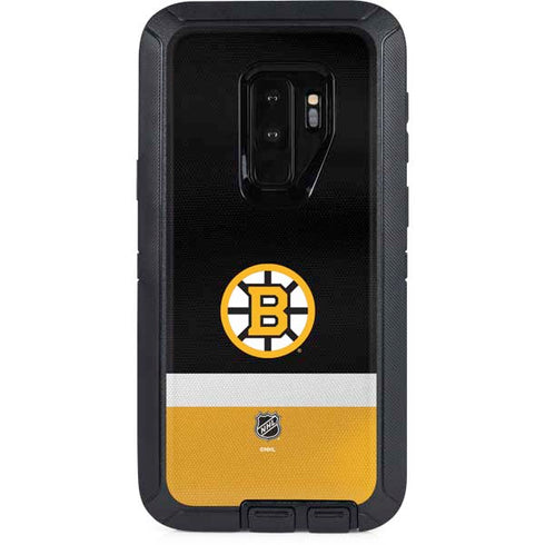 NHL Boston Bruins Jersey Otterbox Defender Galaxy Skin