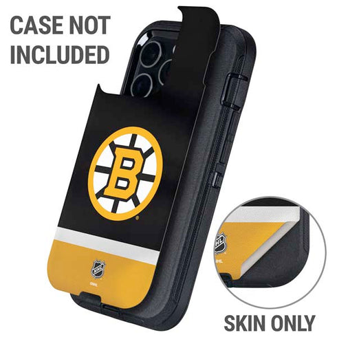 NHL Boston Bruins Jersey Otterbox Defender iPhone Skin
