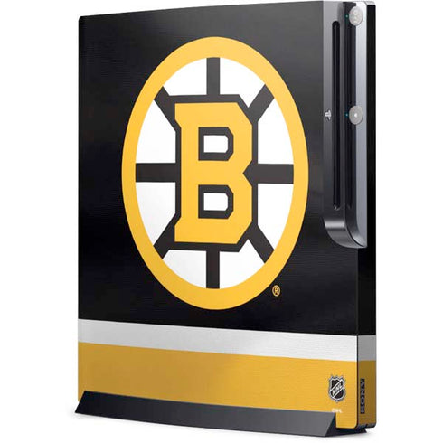 NHL Boston Bruins Jersey Playstation 3 & PS3 Slim Skin