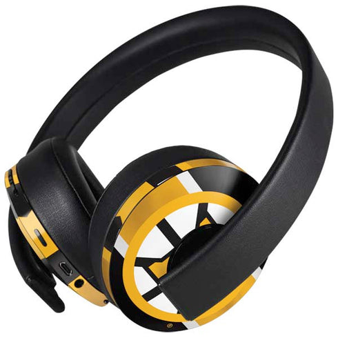 NHL Boston Bruins Jersey PlayStation 4 Gold Wireless Headset Skin