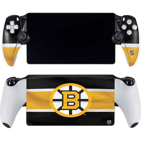 NHL Boston Bruins Jersey PlayStation Portal Remote Player Skin