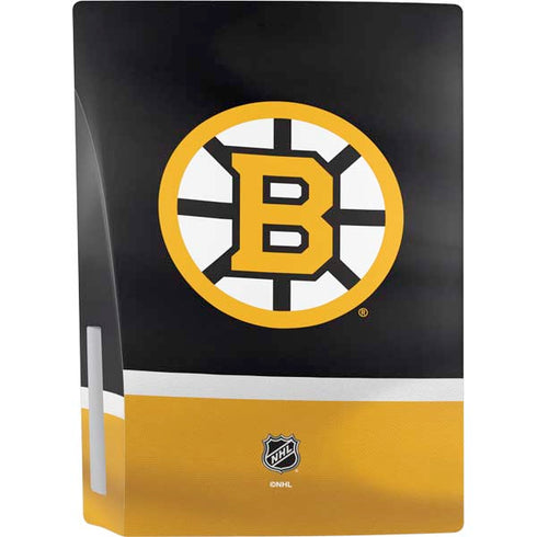 NHL Boston Bruins Jersey PS5 Console Skin