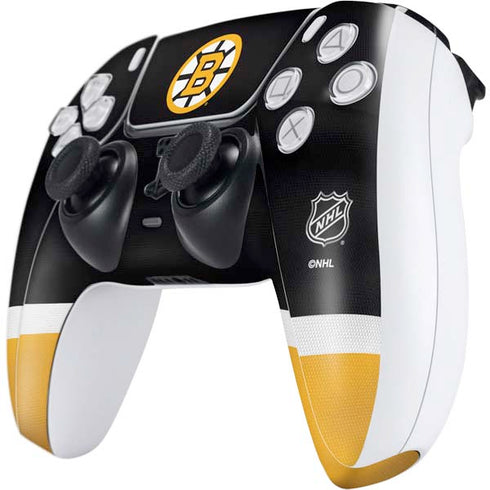 NHL Boston Bruins Jersey PS5 Controller Skin