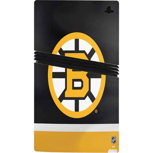 NHL Boston Bruins Jersey PS5 Pro Bundle Skin