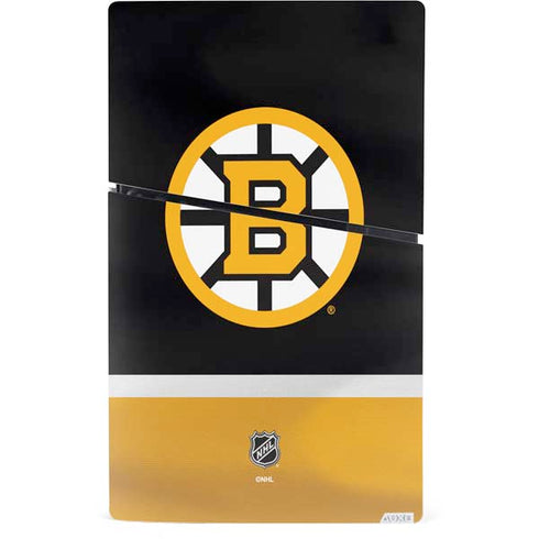 NHL Boston Bruins Jersey PS5 Slim Digital Edition Bundle Skin