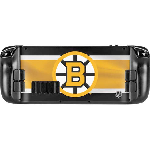 NHL Boston Bruins Jersey Steam Deck Handheld Gaming Computer Skin