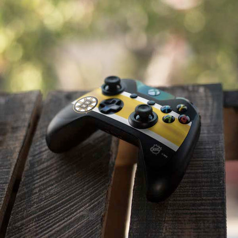 NHL Boston Bruins Jersey Xbox One Controller Skin
