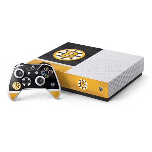 NHL Boston Bruins Jersey Xbox One S All-Digital Edition Bundle Skin