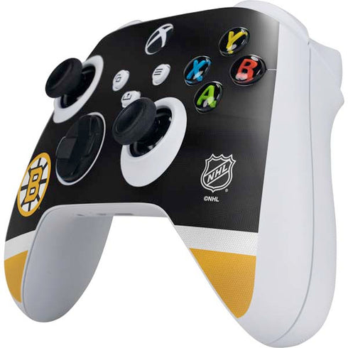 NHL Boston Bruins Jersey Xbox Series S Controller Skin