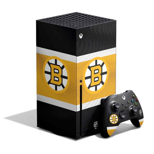NHL Boston Bruins Jersey Xbox Series X Bundle Skin
