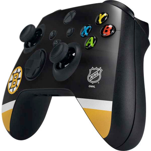 NHL Boston Bruins Jersey Xbox Series X Controller Skin