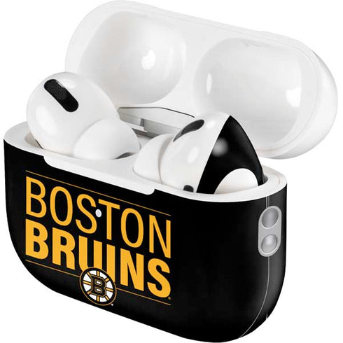 NHL Boston Bruins Lineup AirPods Pro 2nd Gen Skin