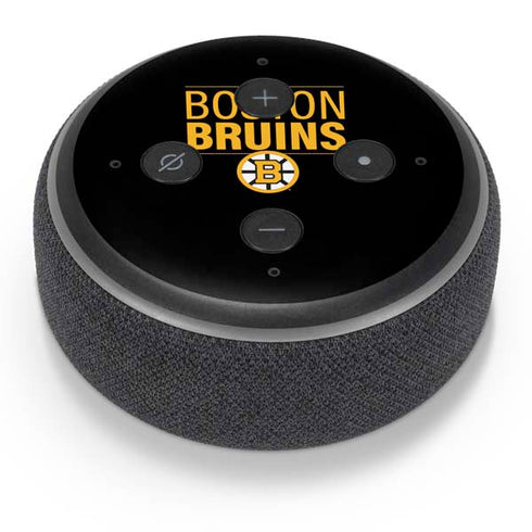 NHL Boston Bruins Lineup Amazon Echo Dot Skin