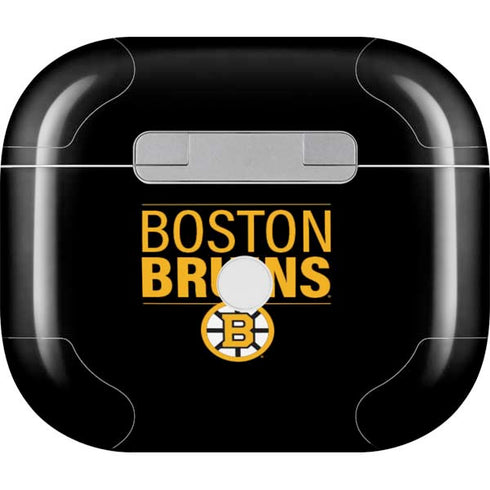 NHL Boston Bruins Lineup Apple AirPods (3rd Gen 2021) Skin