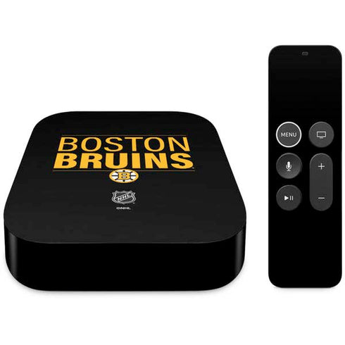 NHL Boston Bruins Lineup Apple TV Skin