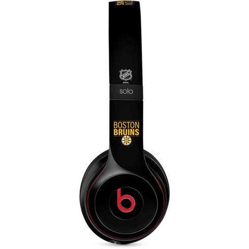 NHL Boston Bruins Lineup Beats Solo 2 Wireless Skin