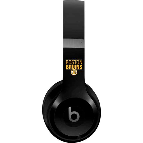 NHL Boston Bruins Lineup Beats Solo 4 Wireless Headphones Skin