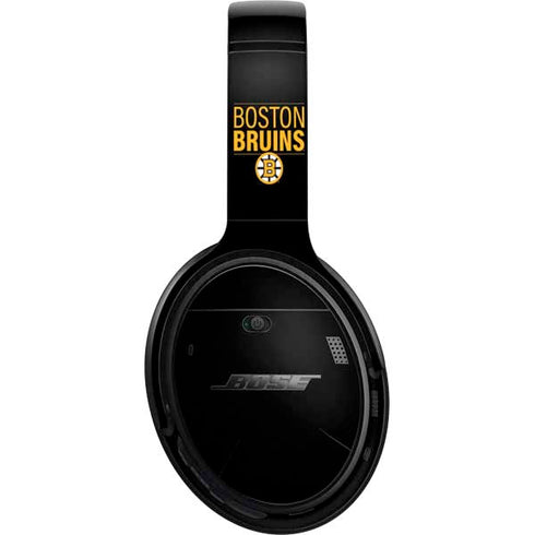 NHL Boston Bruins Lineup Bose QuietComfort 35 Headphones Skin