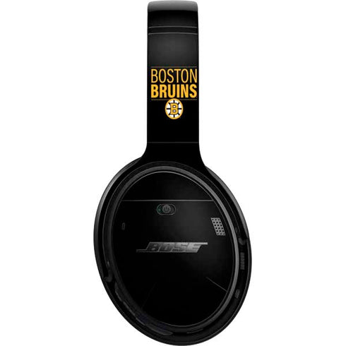 NHL Boston Bruins Lineup Bose QuietComfort 35 II Headphones Skin
